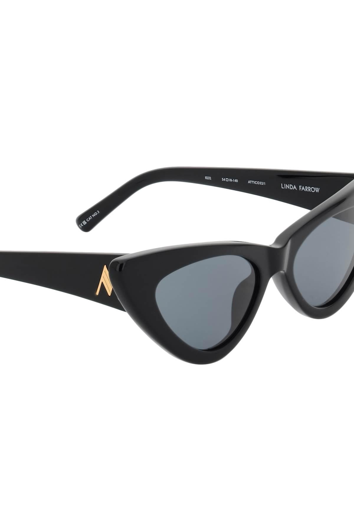 Cat Eye Sunglasses in Black - The Attico
