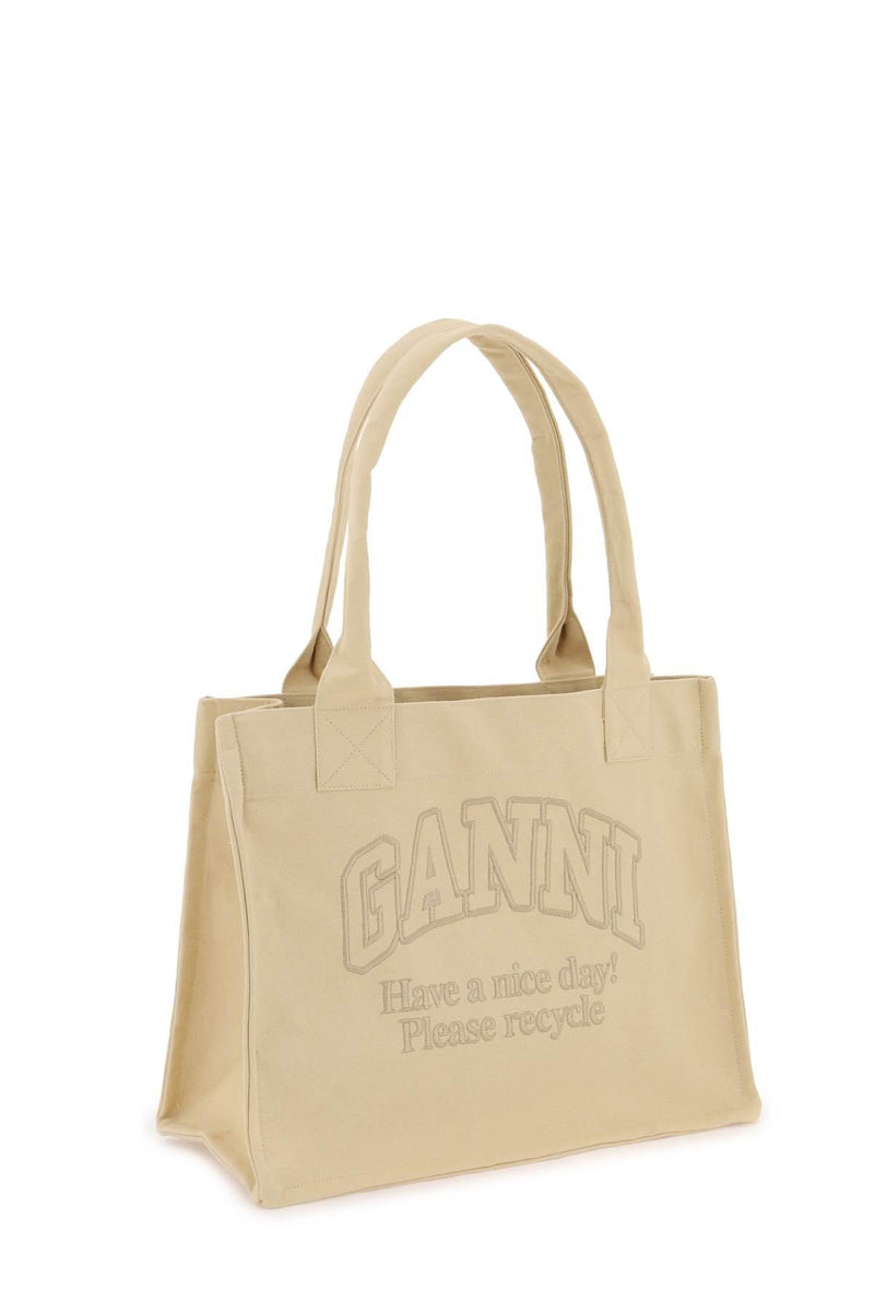 Ganni Tote Bag With Embroidery | Balardi