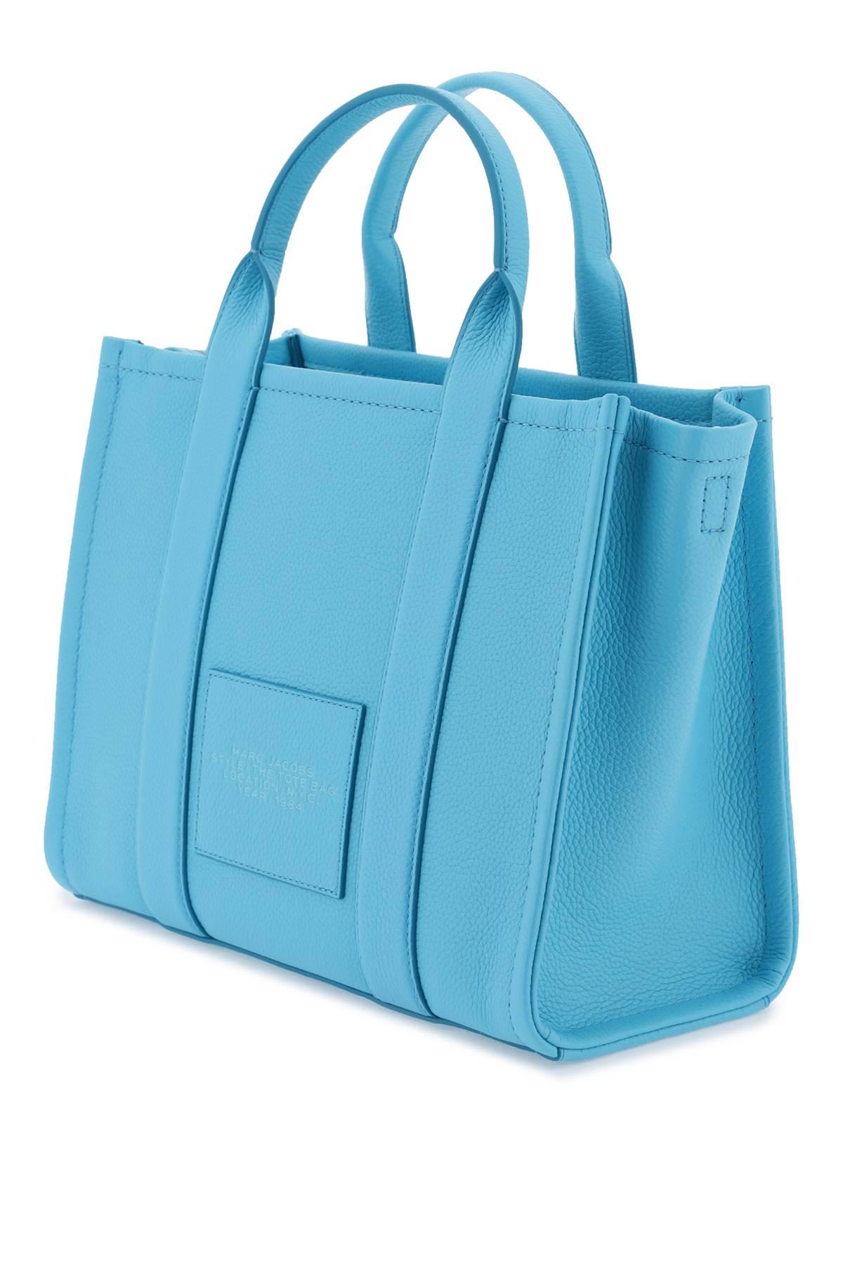 Marc Jacobs The Leather Medium Tote Bag - Blue