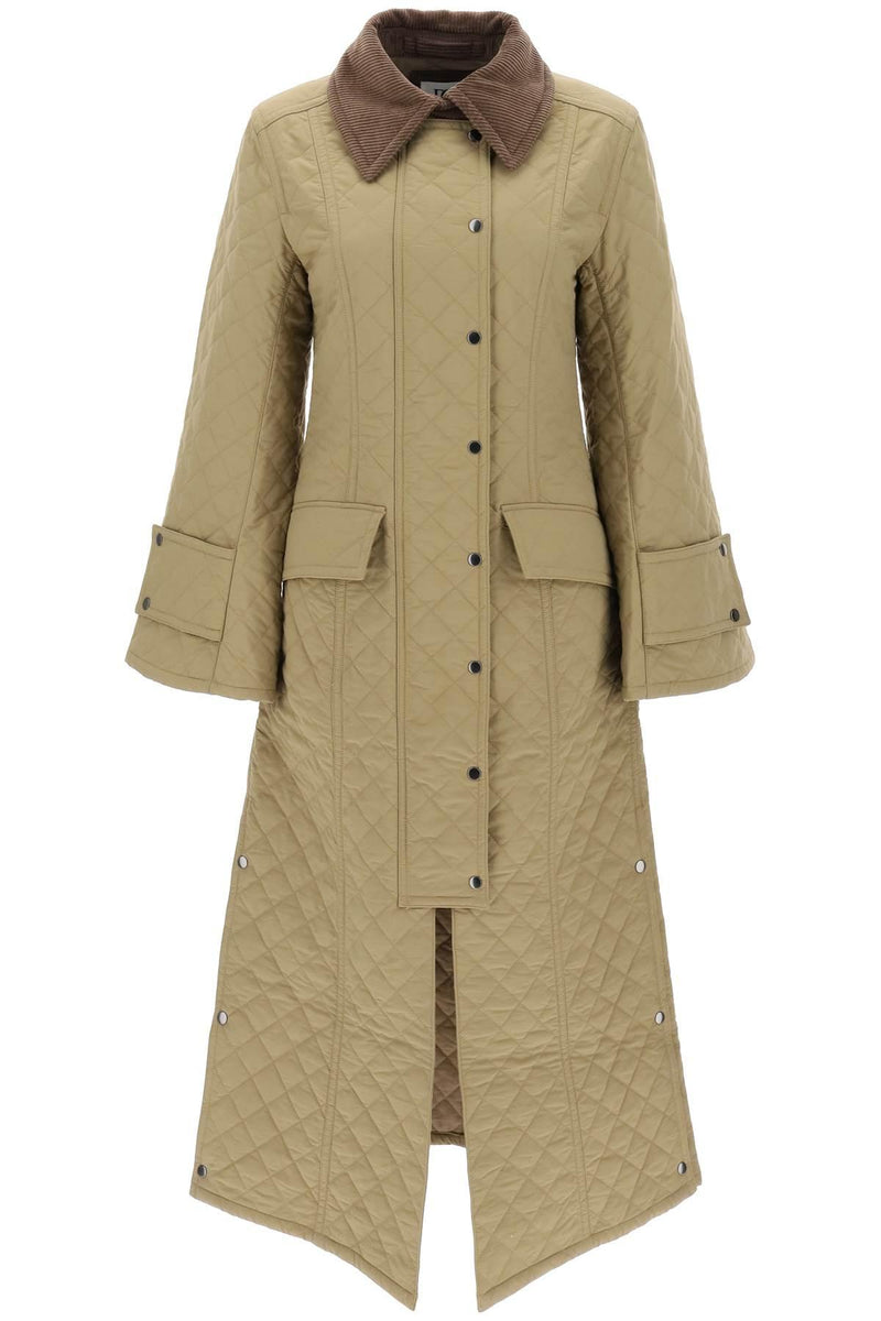 By Malene Birger Pinelope Quilted Trench Coat | Balardi