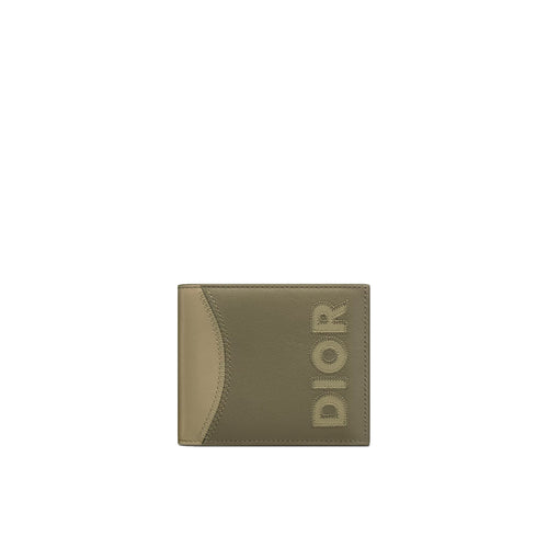 Portafoglio in pelle di Dior logo