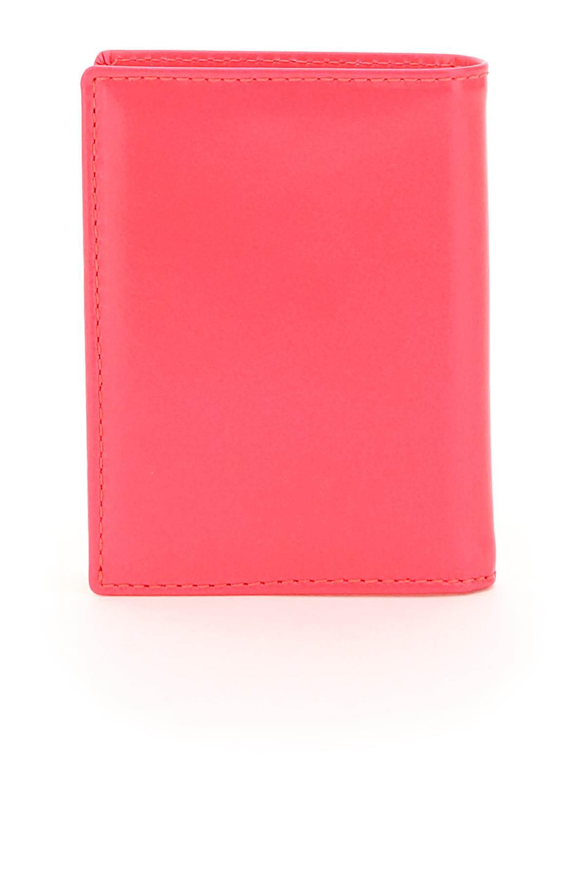 Comme des cheap garcons wallet fluo